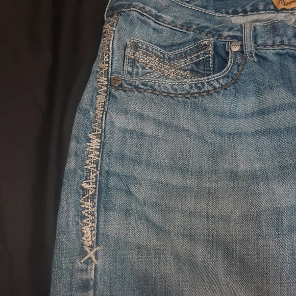 Mens Wrangler 20x Jeans Style 42 Vintage Bootcut 42MWXBB 36 X 34 - Picture 5 of 10